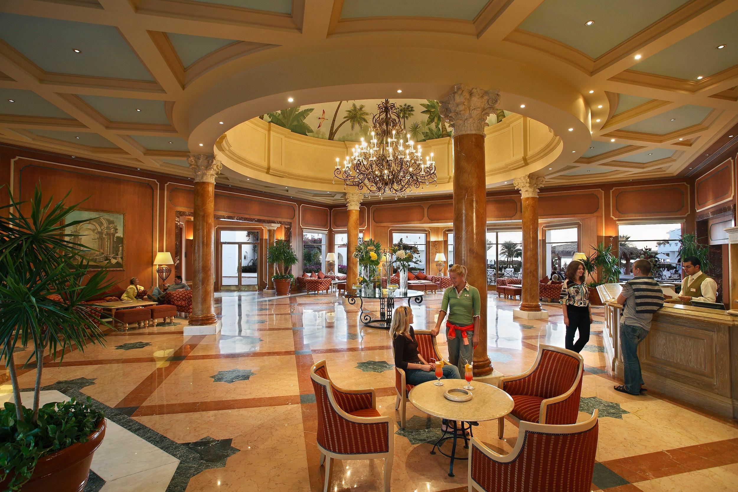 Iberotel Palace - Adults Friendly 16 Years Plus Sharm el-Sheikh Exterior photo Lobby of the Hilton Sharm El Sheikh