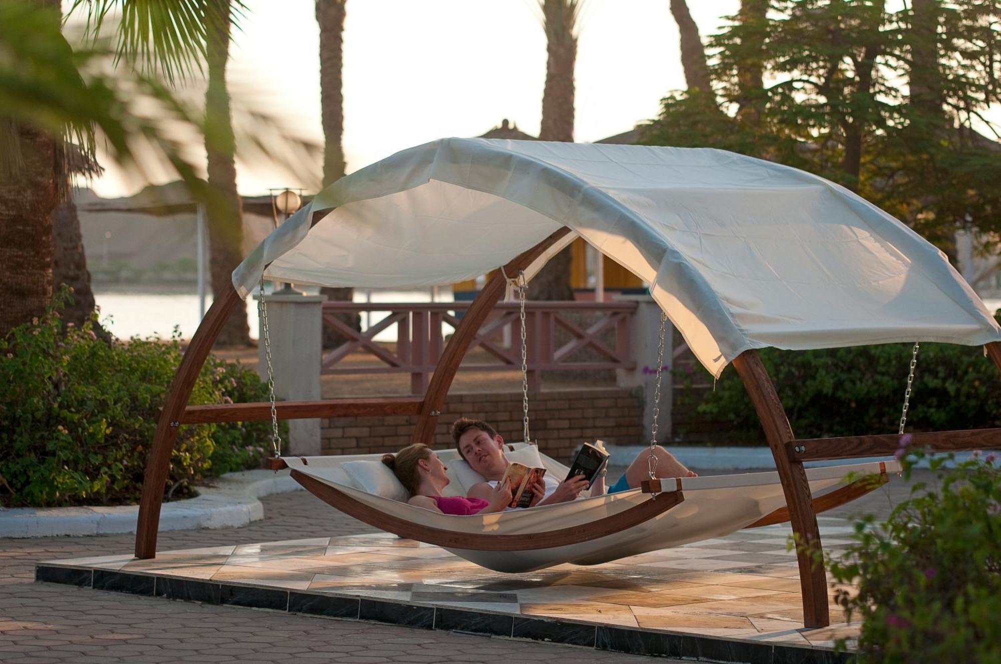 Iberotel Palace - Adults Friendly 16 Years Plus Sharm el-Sheikh Exterior photo A hammock with a canopy